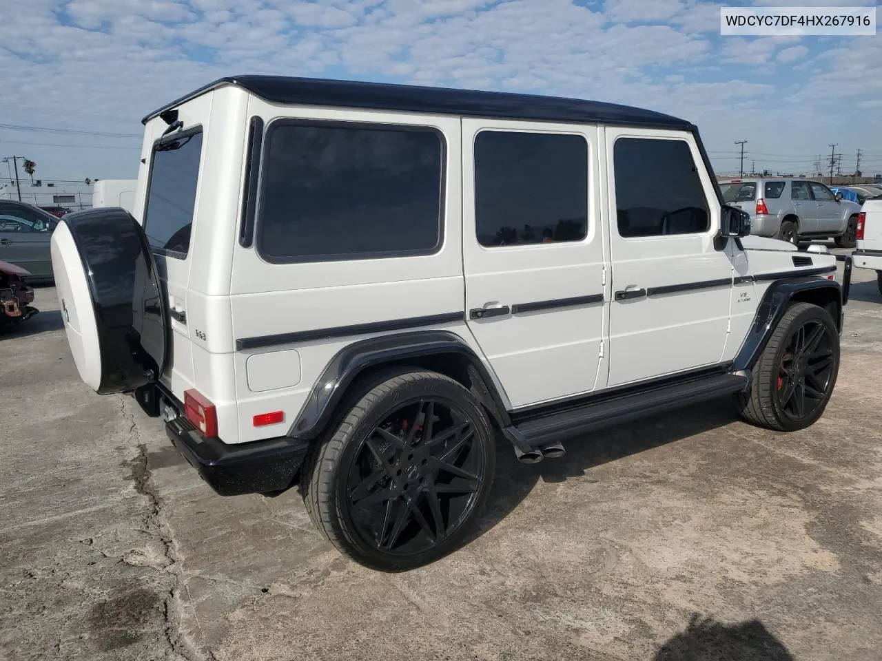 2017 Mercedes-Benz G 63 Amg VIN: WDCYC7DF4HX267916 Lot: 70646694