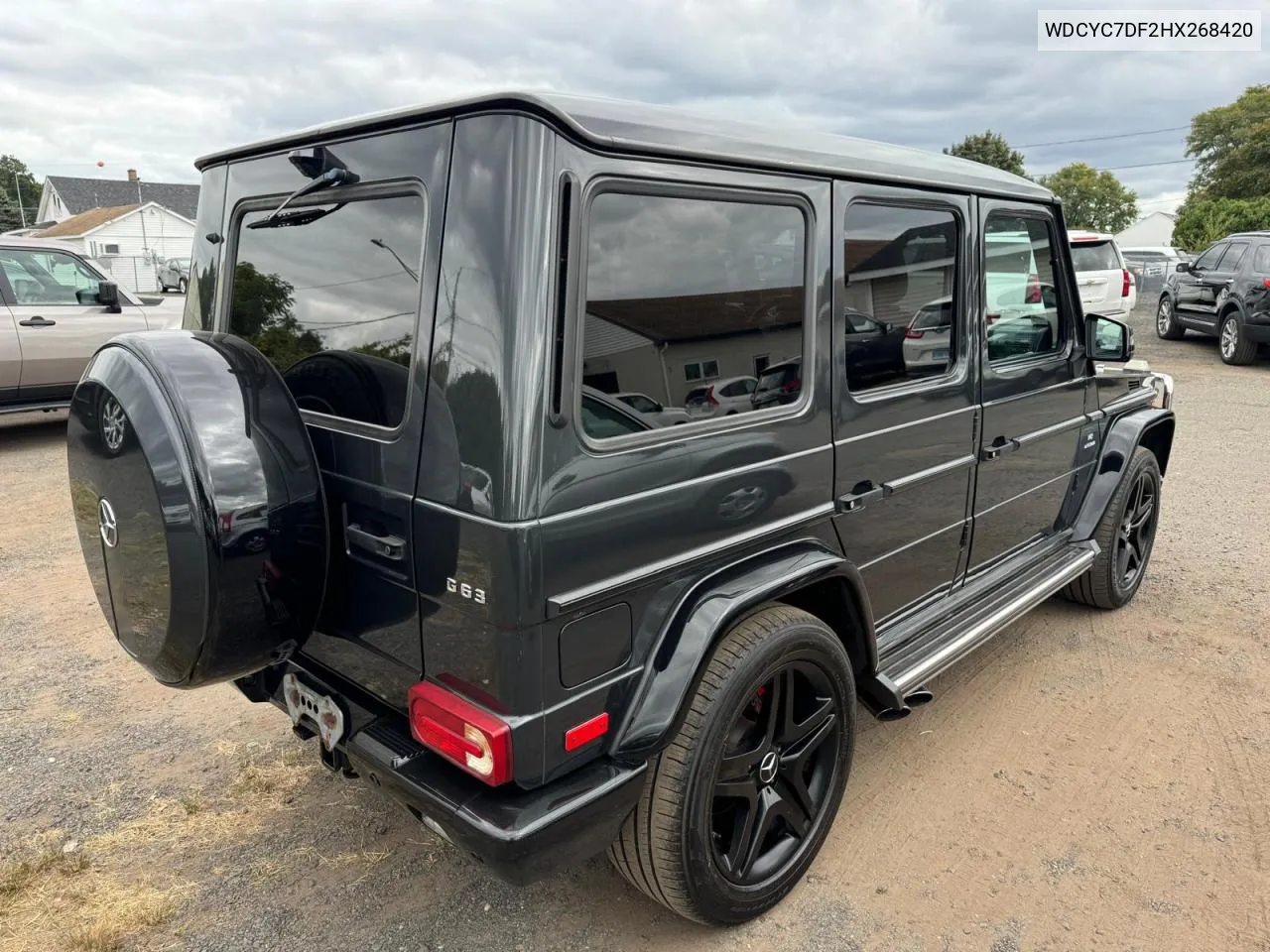 2017 Mercedes-Benz G 63 Amg VIN: WDCYC7DF2HX268420 Lot: 73296414