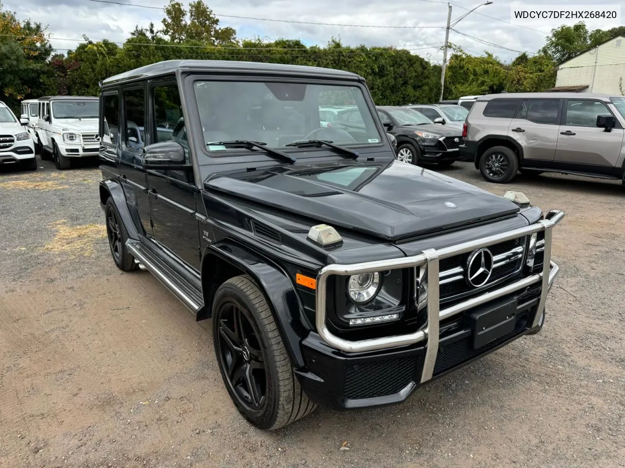 2017 Mercedes-Benz G 63 Amg VIN: WDCYC7DF2HX268420 Lot: 73296414