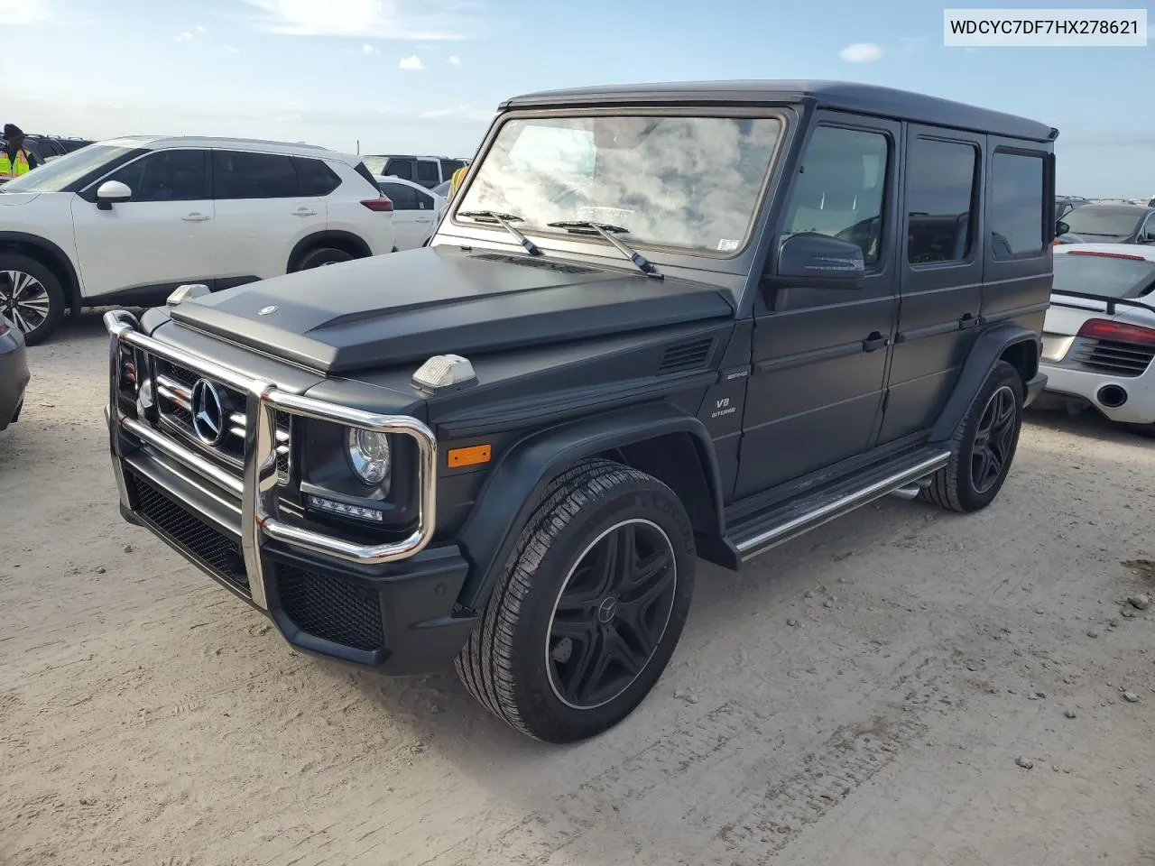 2017 Mercedes-Benz G 63 Amg VIN: WDCYC7DF7HX278621 Lot: 74987574