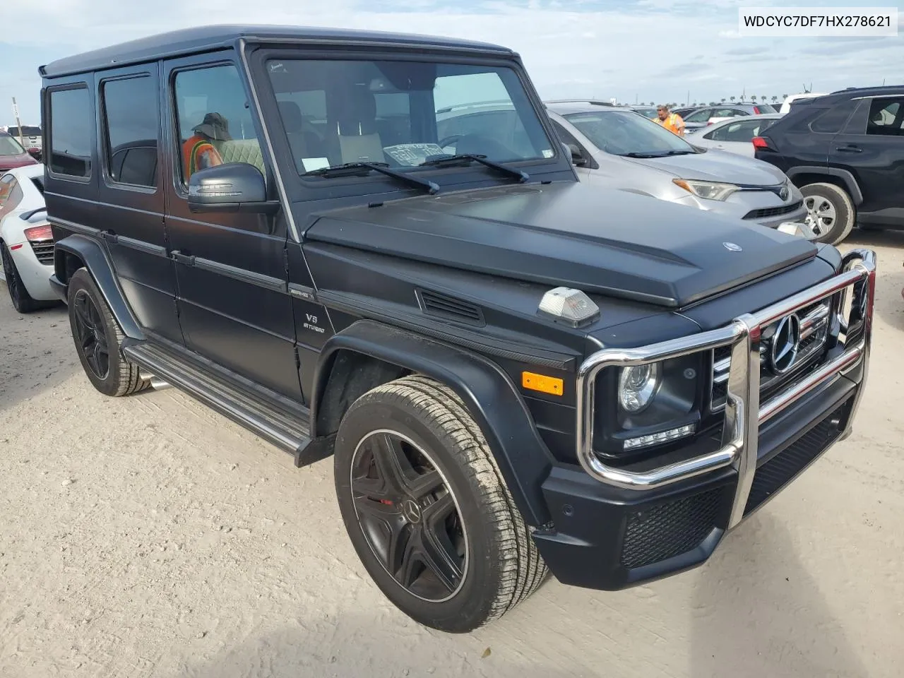 2017 Mercedes-Benz G 63 Amg VIN: WDCYC7DF7HX278621 Lot: 74987574