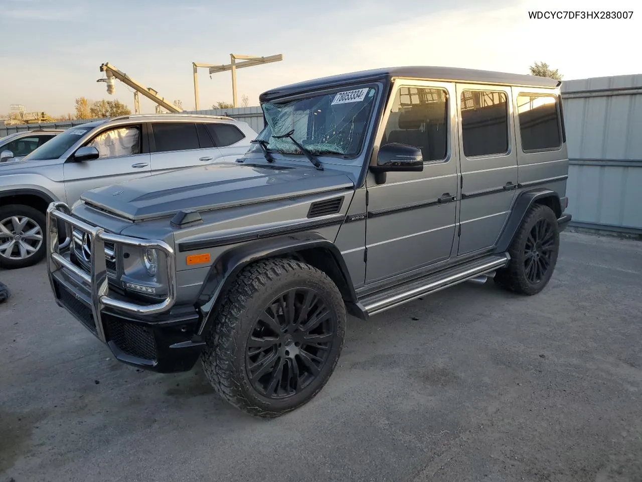 2017 Mercedes-Benz G 63 Amg VIN: WDCYC7DF3HX283007 Lot: 78053334