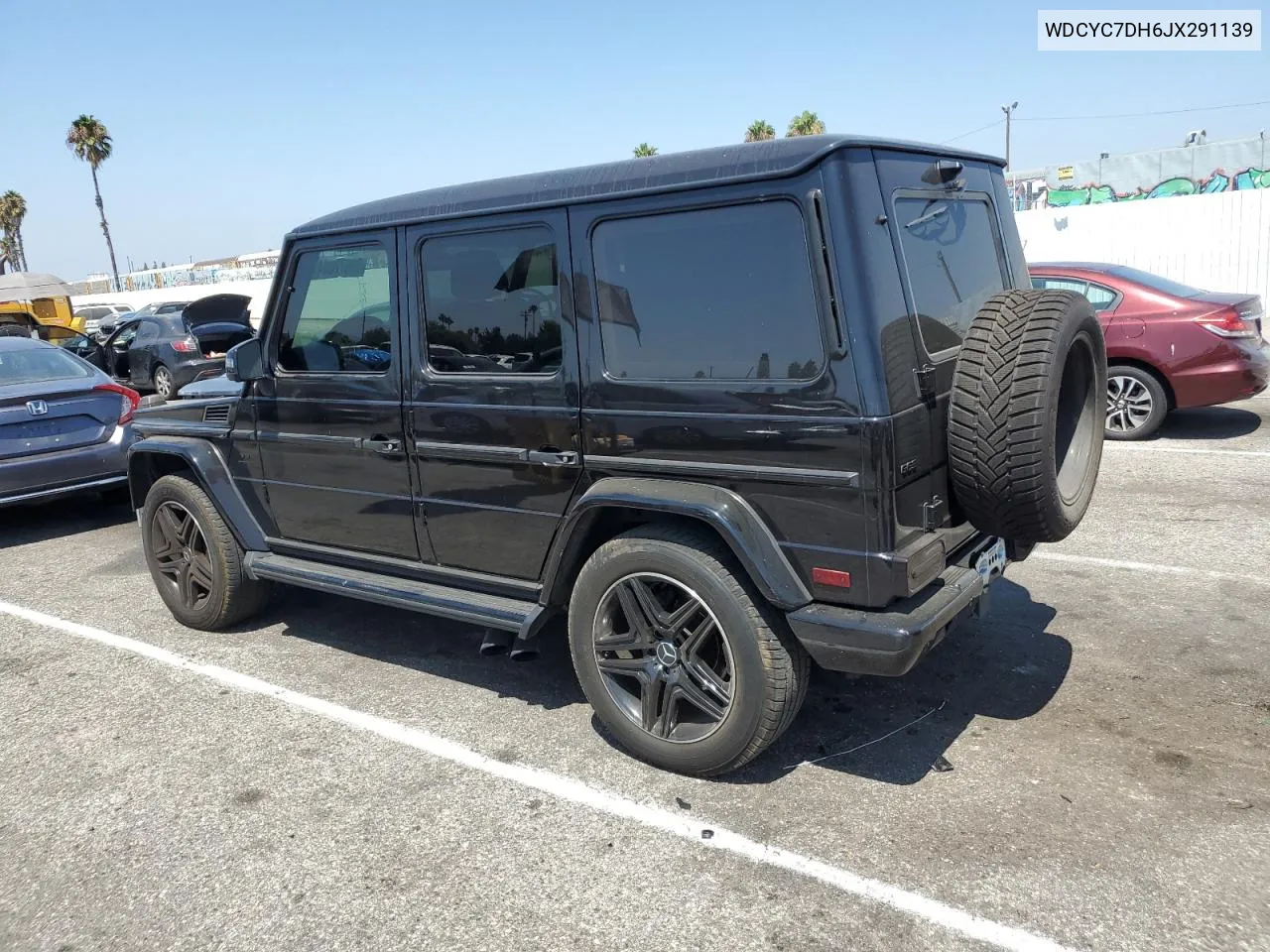 2018 Mercedes-Benz G 63 Amg VIN: WDCYC7DH6JX291139 Lot: 69672684