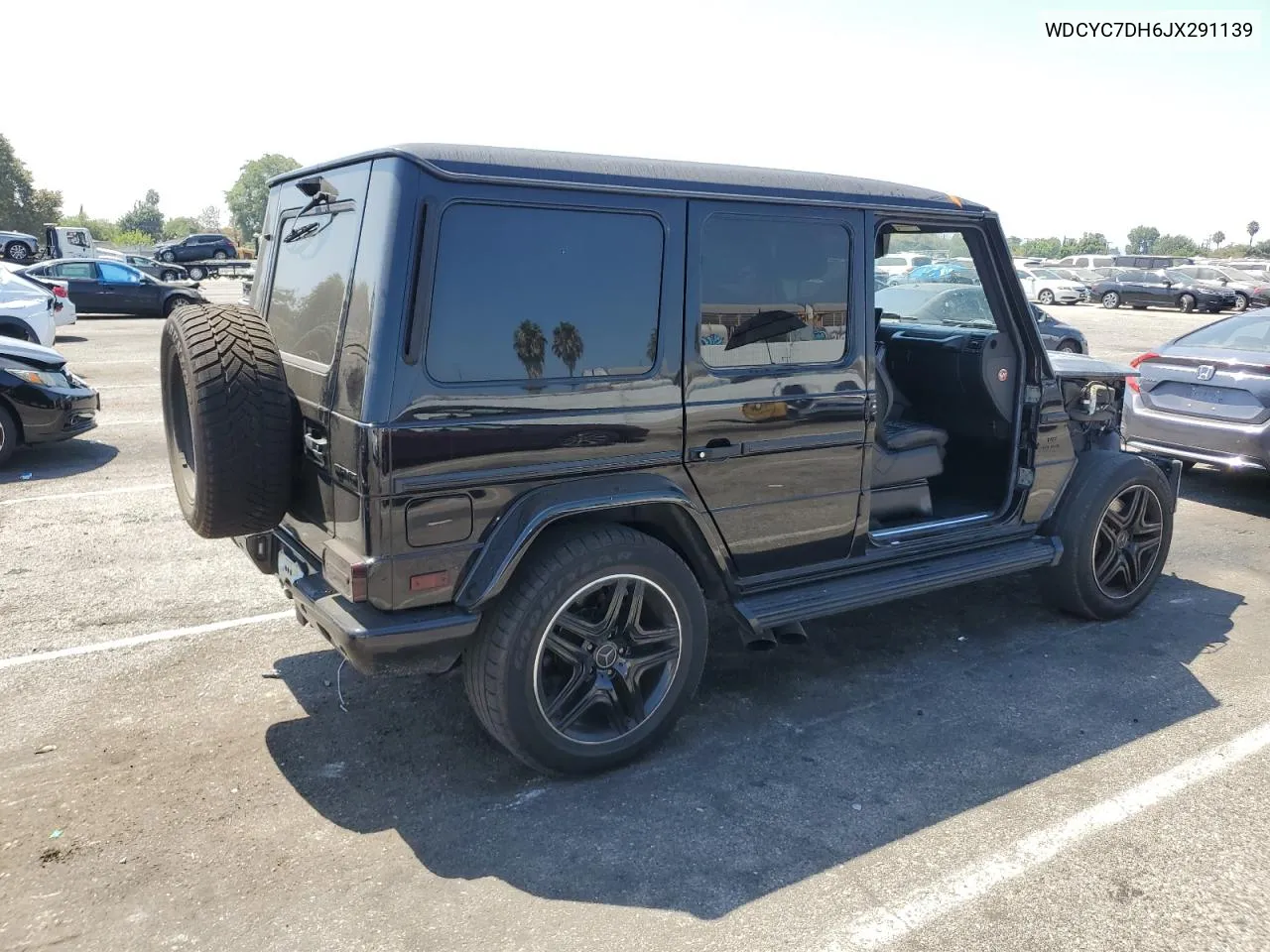 2018 Mercedes-Benz G 63 Amg VIN: WDCYC7DH6JX291139 Lot: 69672684