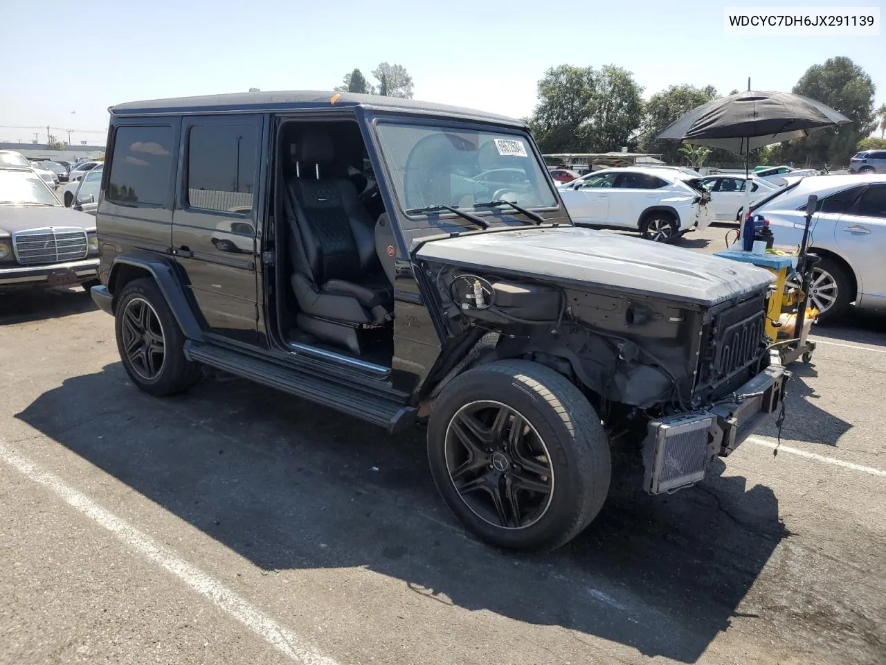 2018 Mercedes-Benz G 63 Amg VIN: WDCYC7DH6JX291139 Lot: 69672684