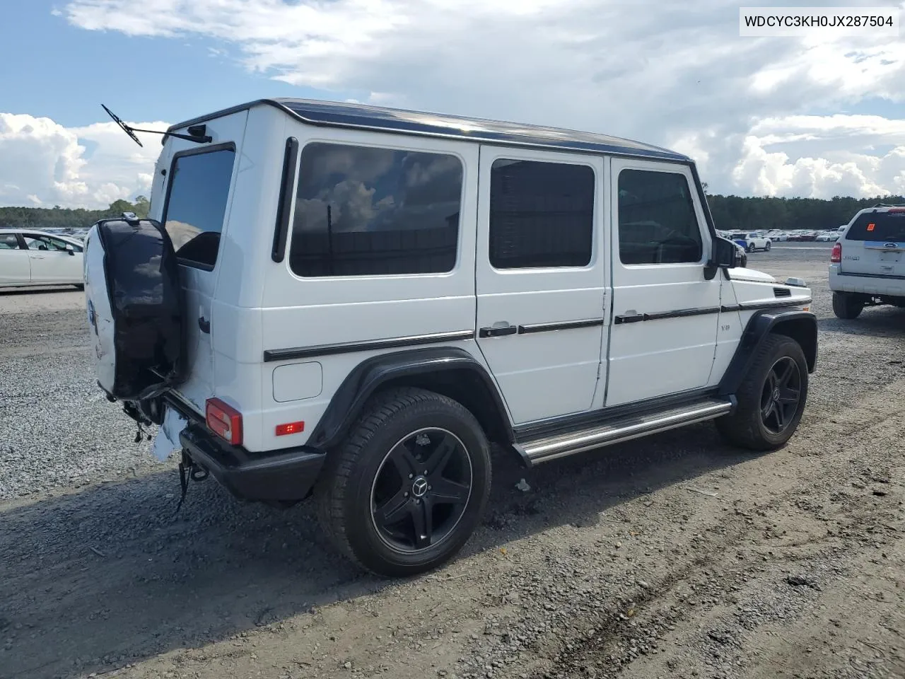 2018 Mercedes-Benz G 550 VIN: WDCYC3KH0JX287504 Lot: 72194444