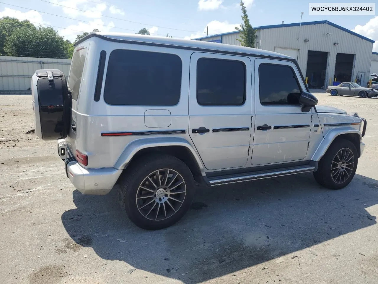 2019 Mercedes-Benz G 550 VIN: WDCYC6BJ6KX324402 Lot: 52367234