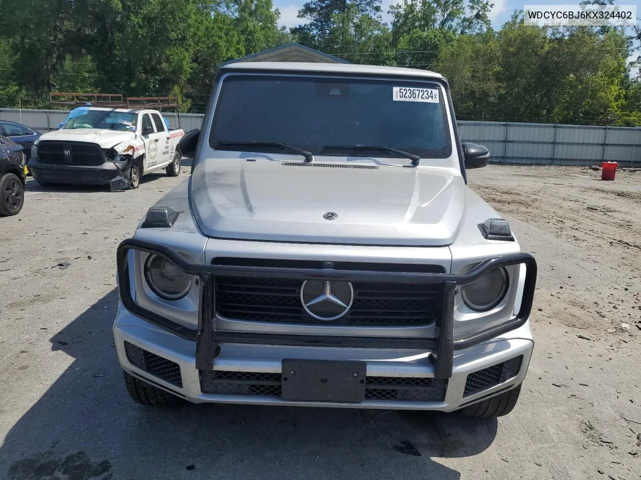 2019 Mercedes-Benz G 550 VIN: WDCYC6BJ6KX324402 Lot: 52367234