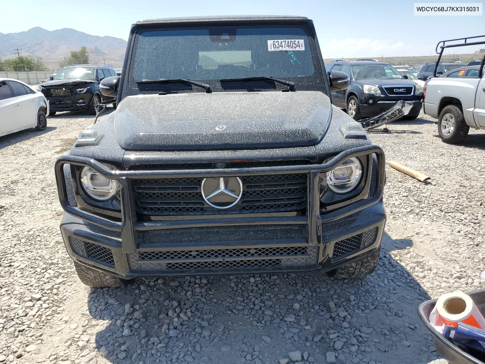 2019 Mercedes-Benz G 550 VIN: WDCYC6BJ7KX315031 Lot: 63474054