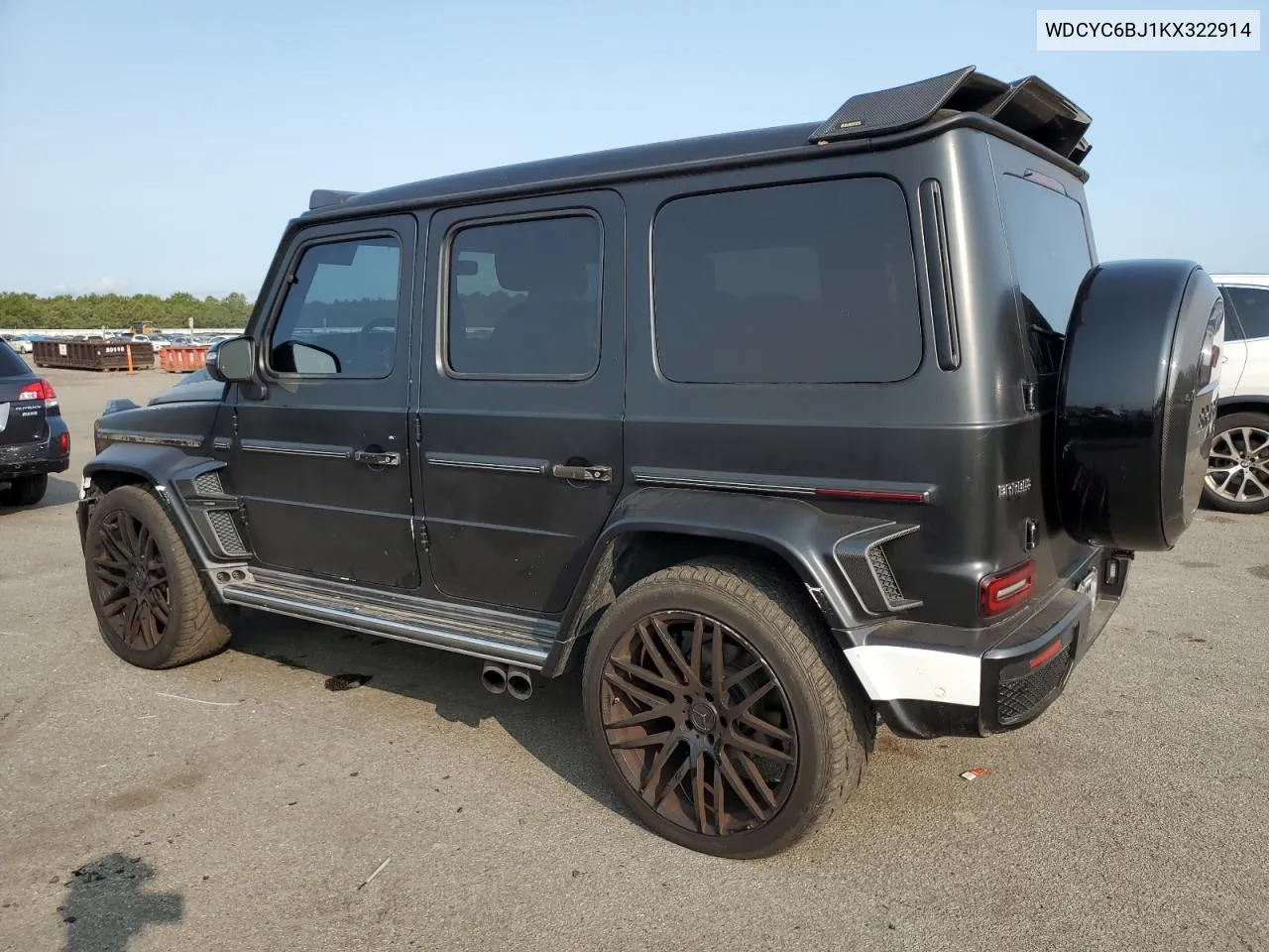 2019 Mercedes-Benz G 550 VIN: WDCYC6BJ1KX322914 Lot: 69652014