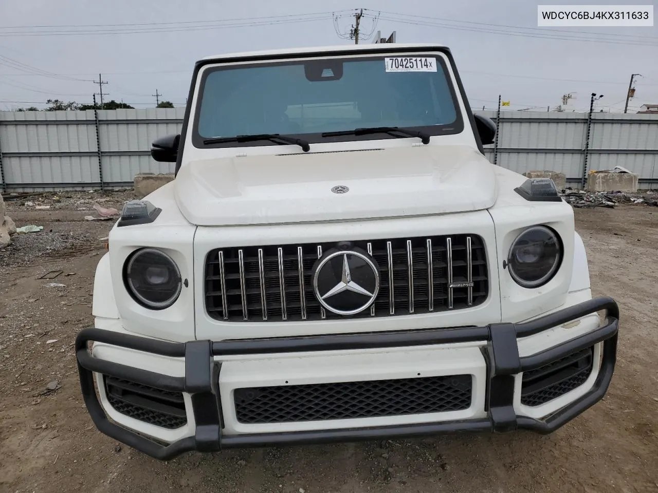 2019 Mercedes-Benz G 550 VIN: WDCYC6BJ4KX311633 Lot: 70425114