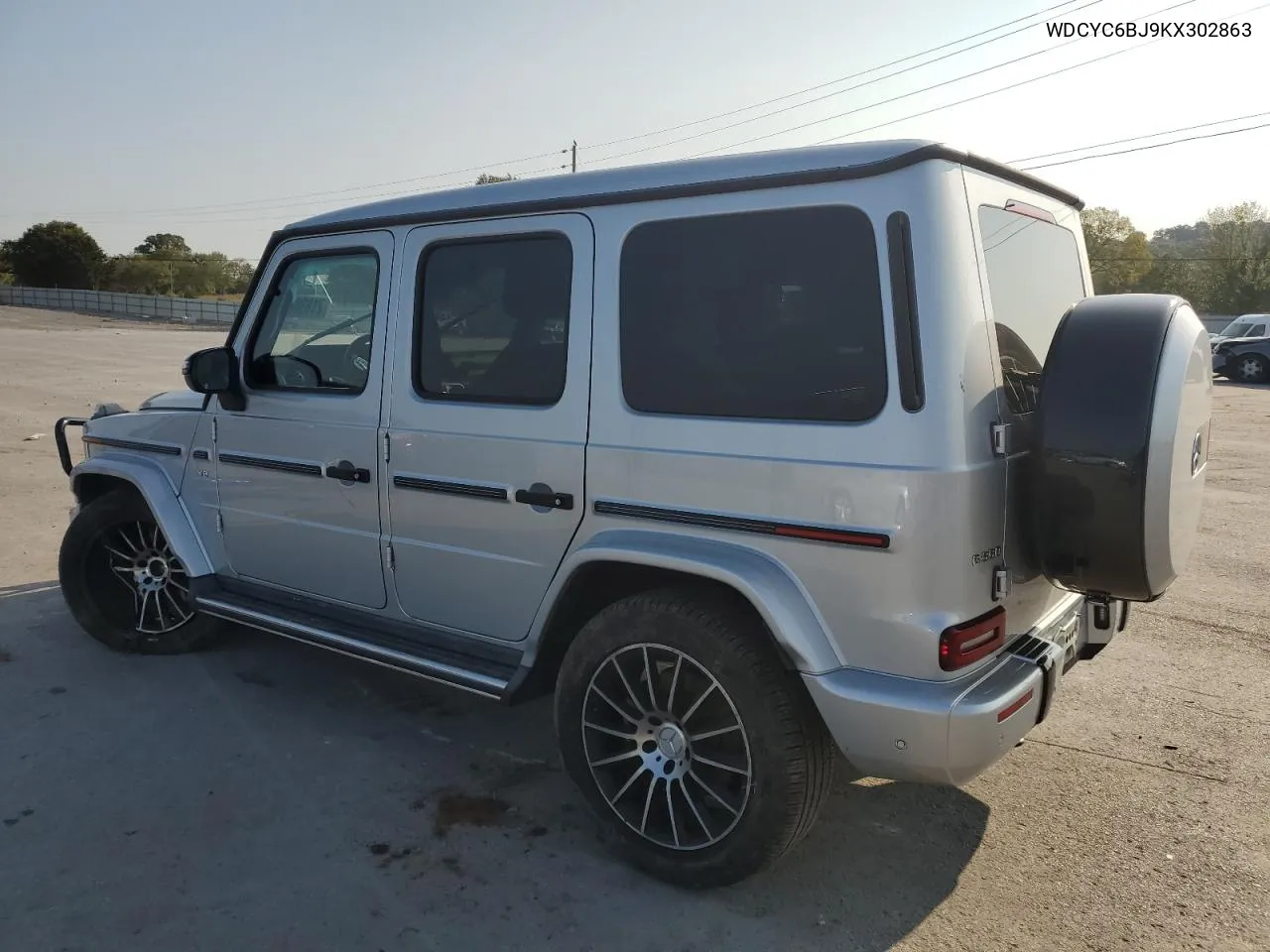 2019 Mercedes-Benz G 550 VIN: WDCYC6BJ9KX302863 Lot: 71030014