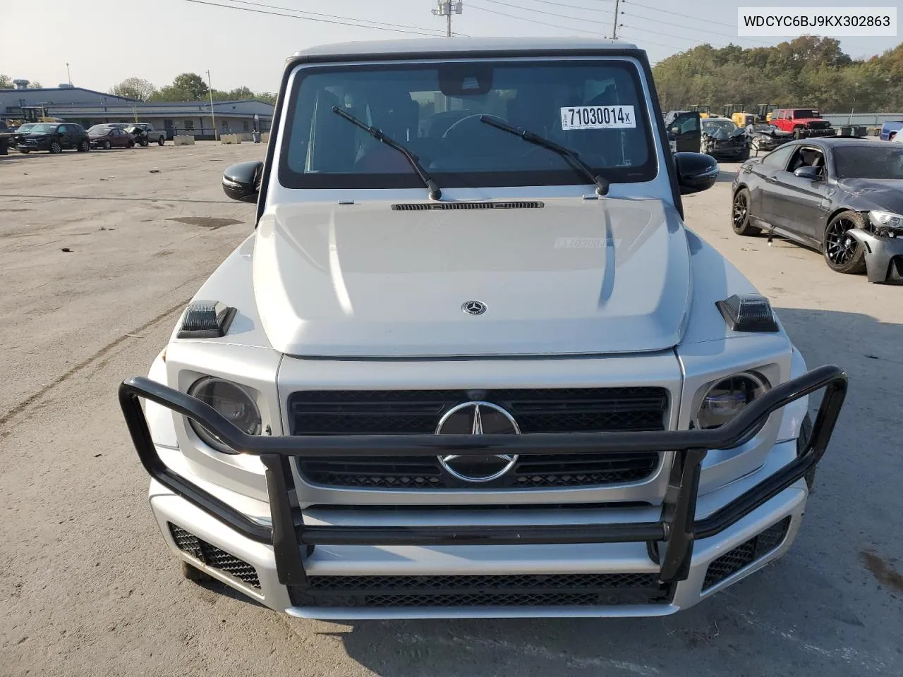 2019 Mercedes-Benz G 550 VIN: WDCYC6BJ9KX302863 Lot: 71030014