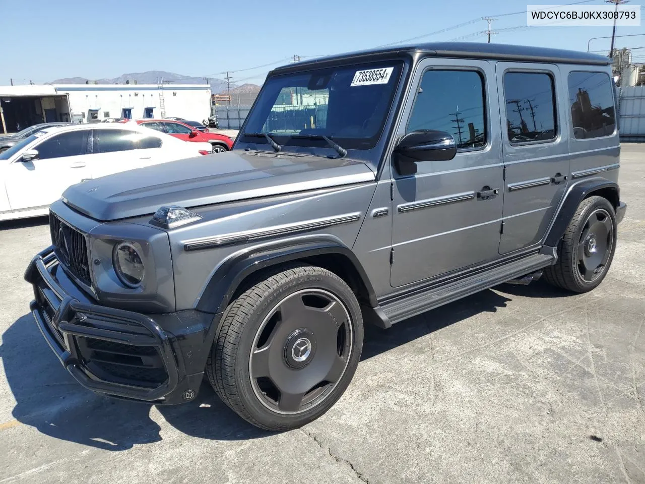 2019 Mercedes-Benz G 550 VIN: WDCYC6BJ0KX308793 Lot: 73538554