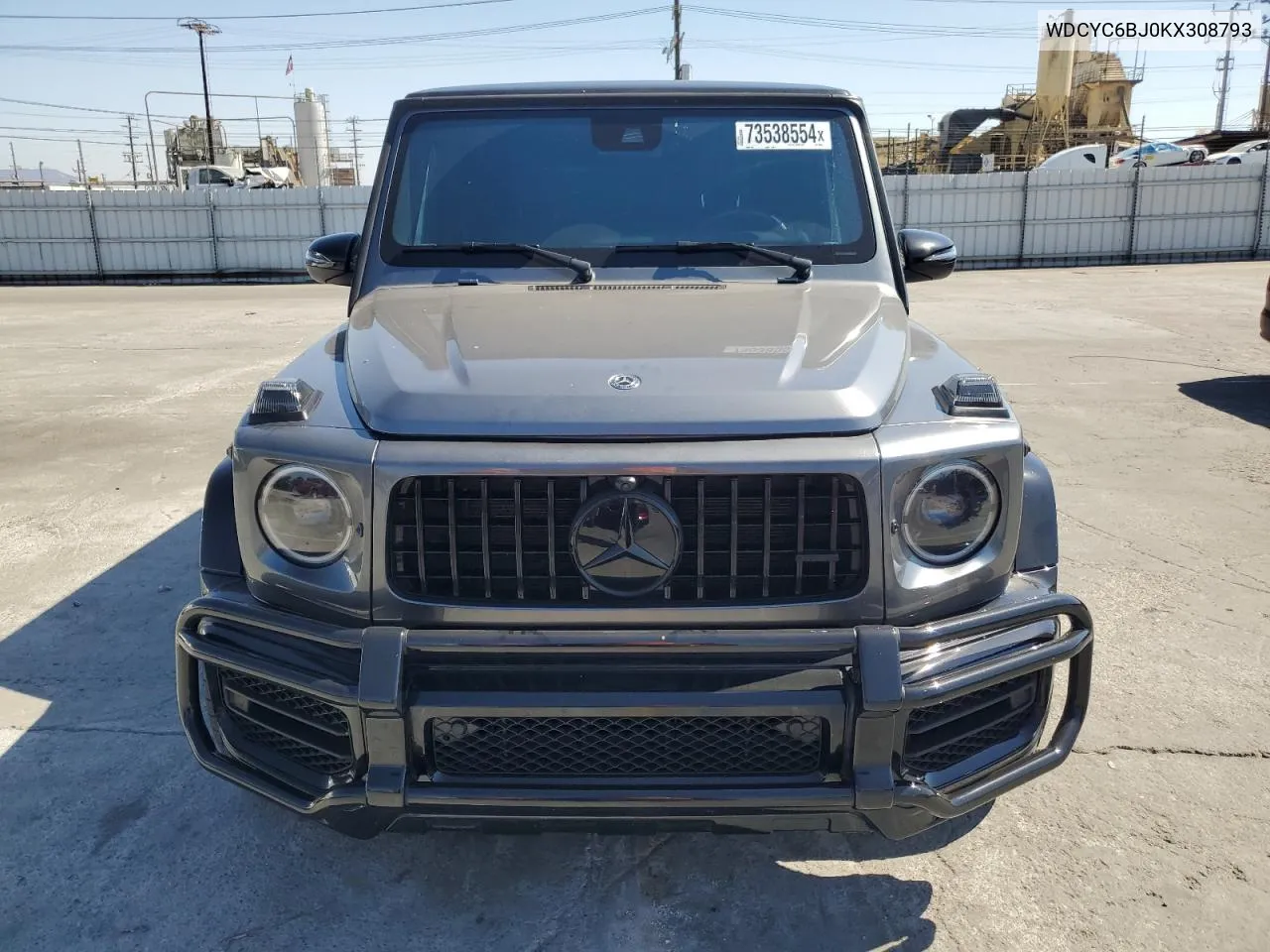 2019 Mercedes-Benz G 550 VIN: WDCYC6BJ0KX308793 Lot: 73538554