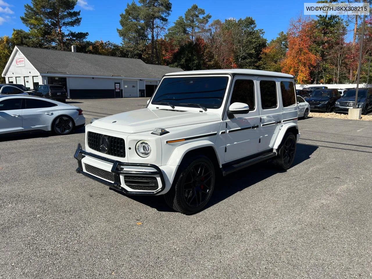 2019 Mercedes-Benz G 63 Amg VIN: WDCYC7HJ8KX308215 Lot: 77123674