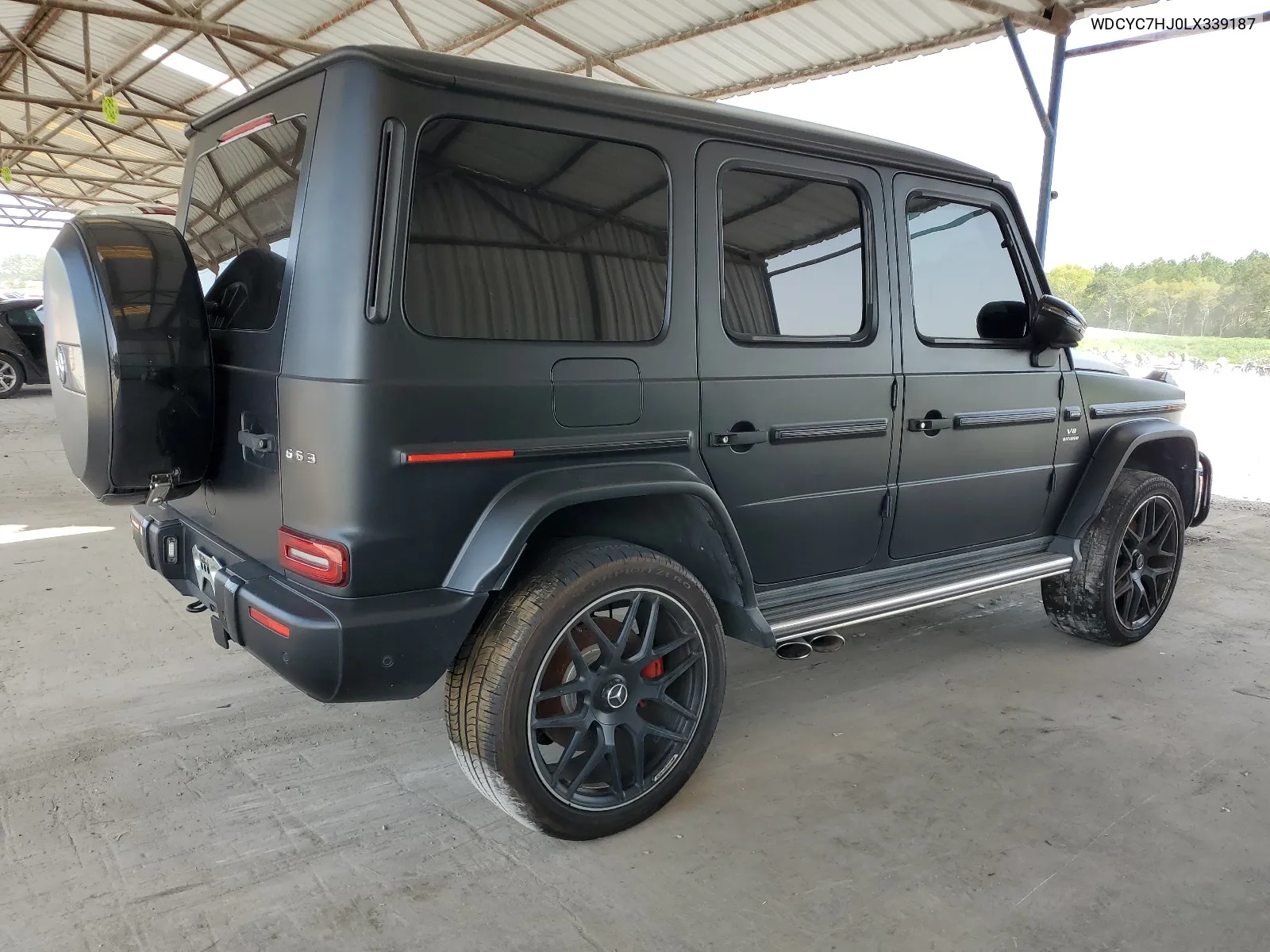 2020 Mercedes-Benz G 63 Amg VIN: WDCYC7HJ0LX339187 Lot: 65948184