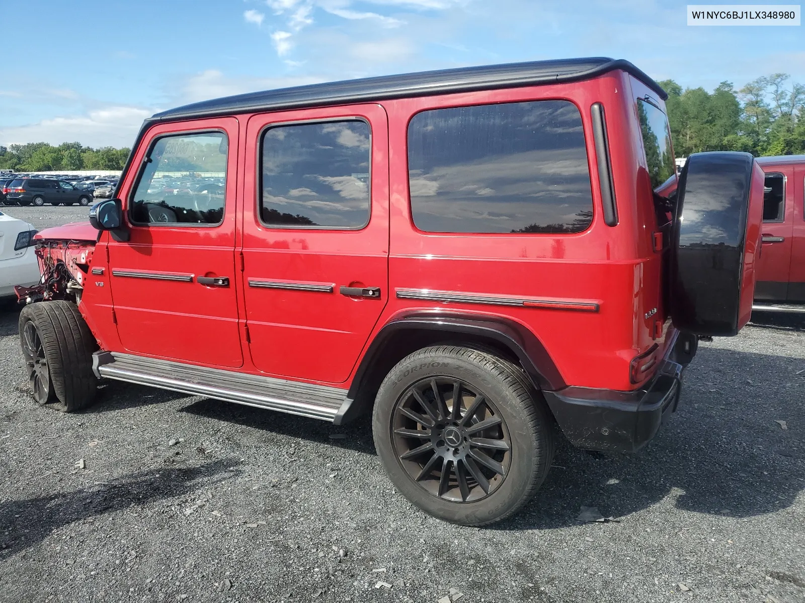 2020 Mercedes-Benz G 550 VIN: W1NYC6BJ1LX348980 Lot: 66028584