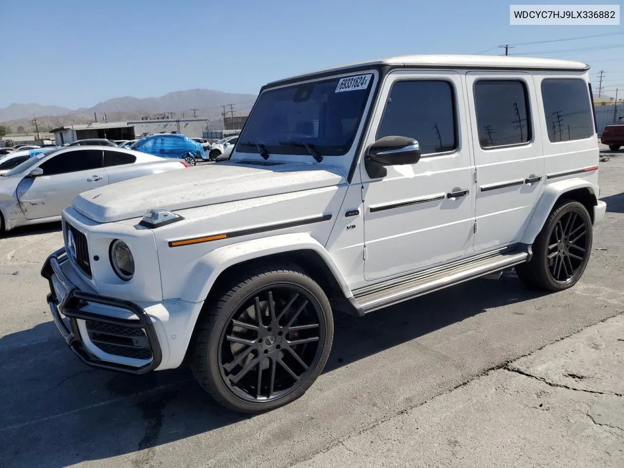 2020 Mercedes-Benz G 63 Amg VIN: WDCYC7HJ9LX336882 Lot: 69331624