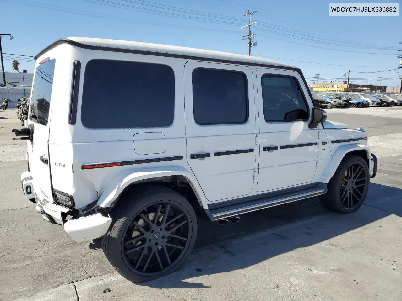 2020 Mercedes-Benz G 63 Amg VIN: WDCYC7HJ9LX336882 Lot: 69331624