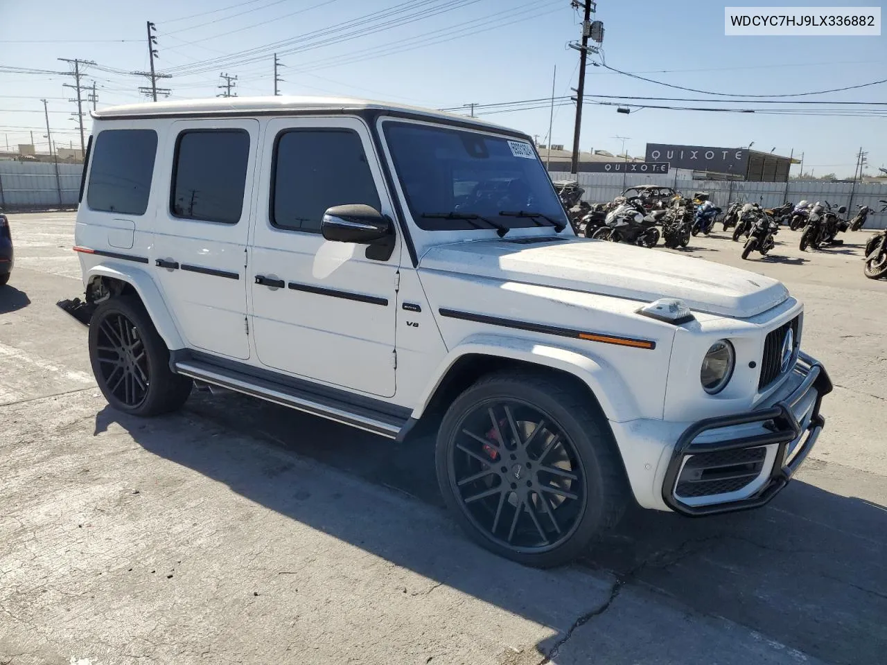 2020 Mercedes-Benz G 63 Amg VIN: WDCYC7HJ9LX336882 Lot: 69331624