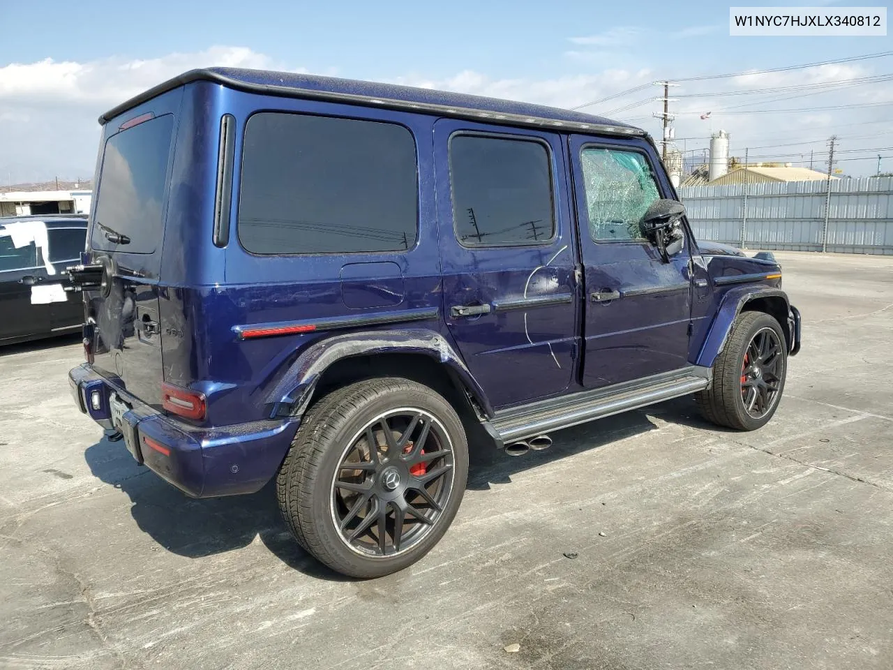 2020 Mercedes-Benz G 63 Amg VIN: W1NYC7HJXLX340812 Lot: 72523194