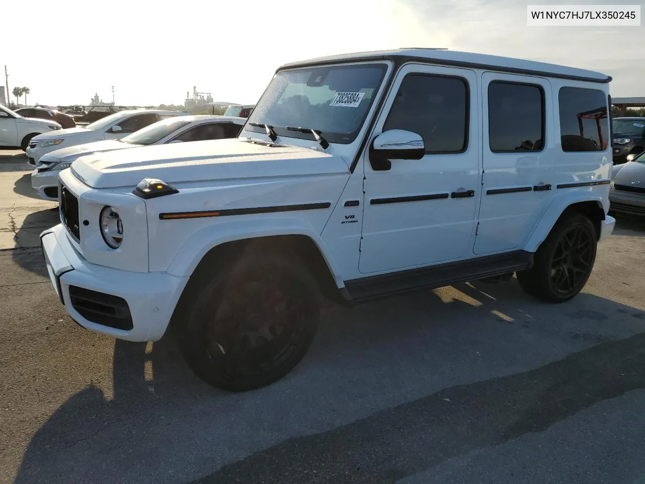 2020 Mercedes-Benz G 63 Amg VIN: W1NYC7HJ7LX350245 Lot: 73825884