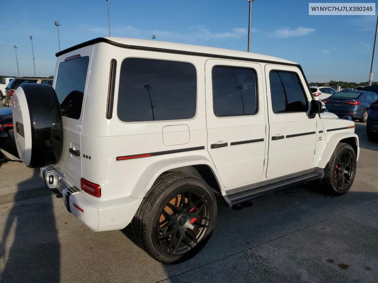 2020 Mercedes-Benz G 63 Amg VIN: W1NYC7HJ7LX350245 Lot: 73825884