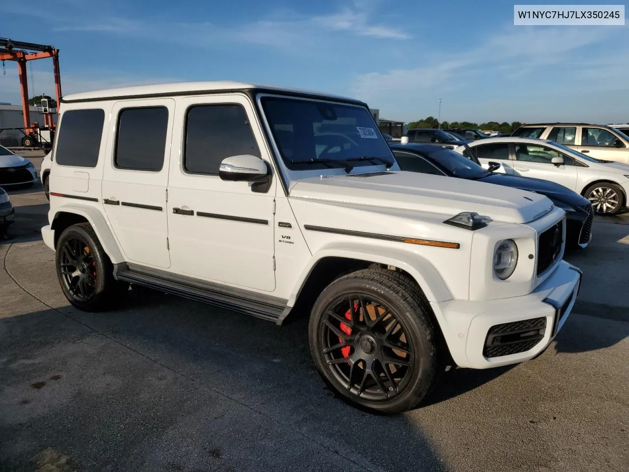 2020 Mercedes-Benz G 63 Amg VIN: W1NYC7HJ7LX350245 Lot: 73825884