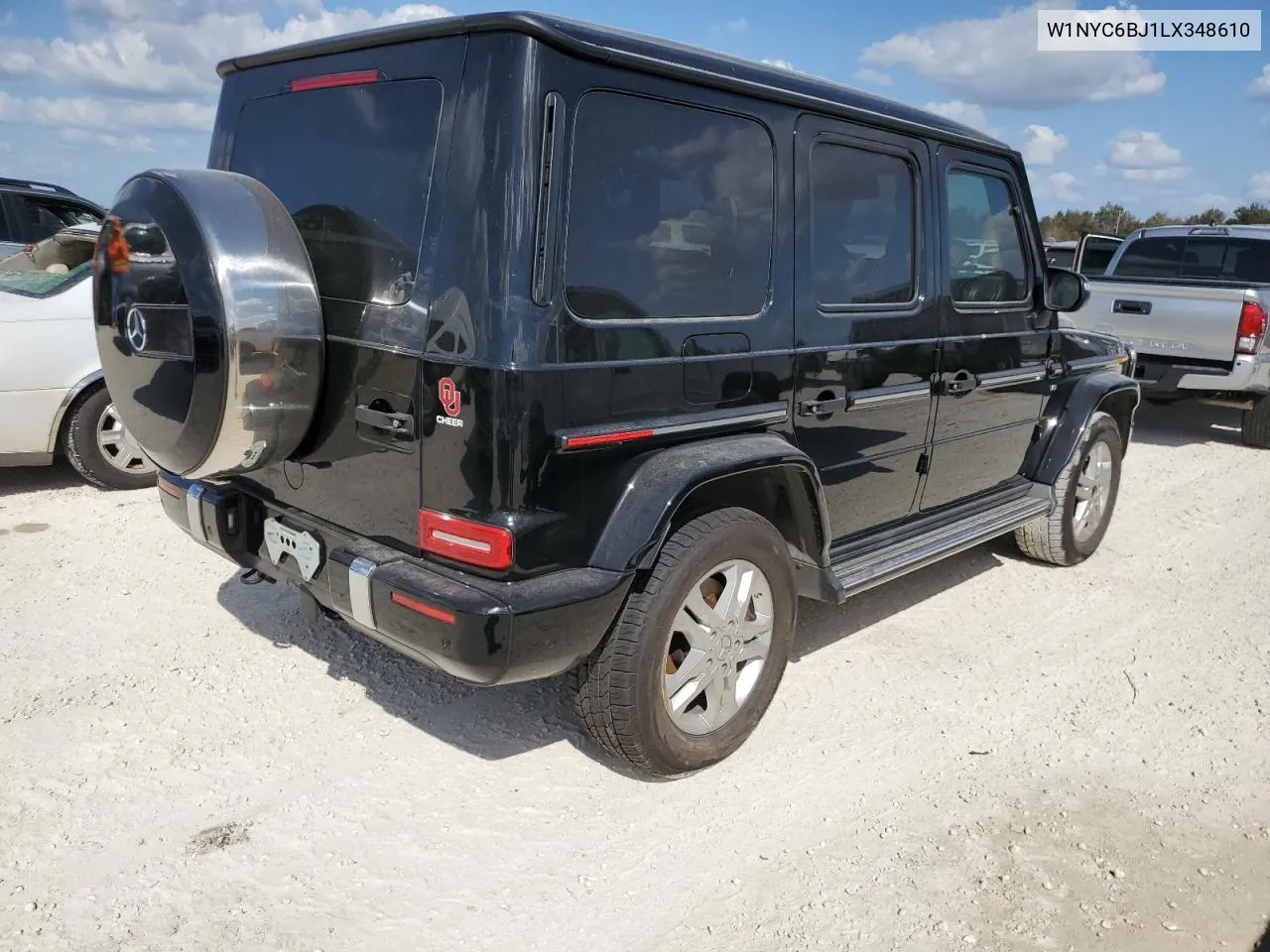 2020 Mercedes-Benz G 550 VIN: W1NYC6BJ1LX348610 Lot: 76422744