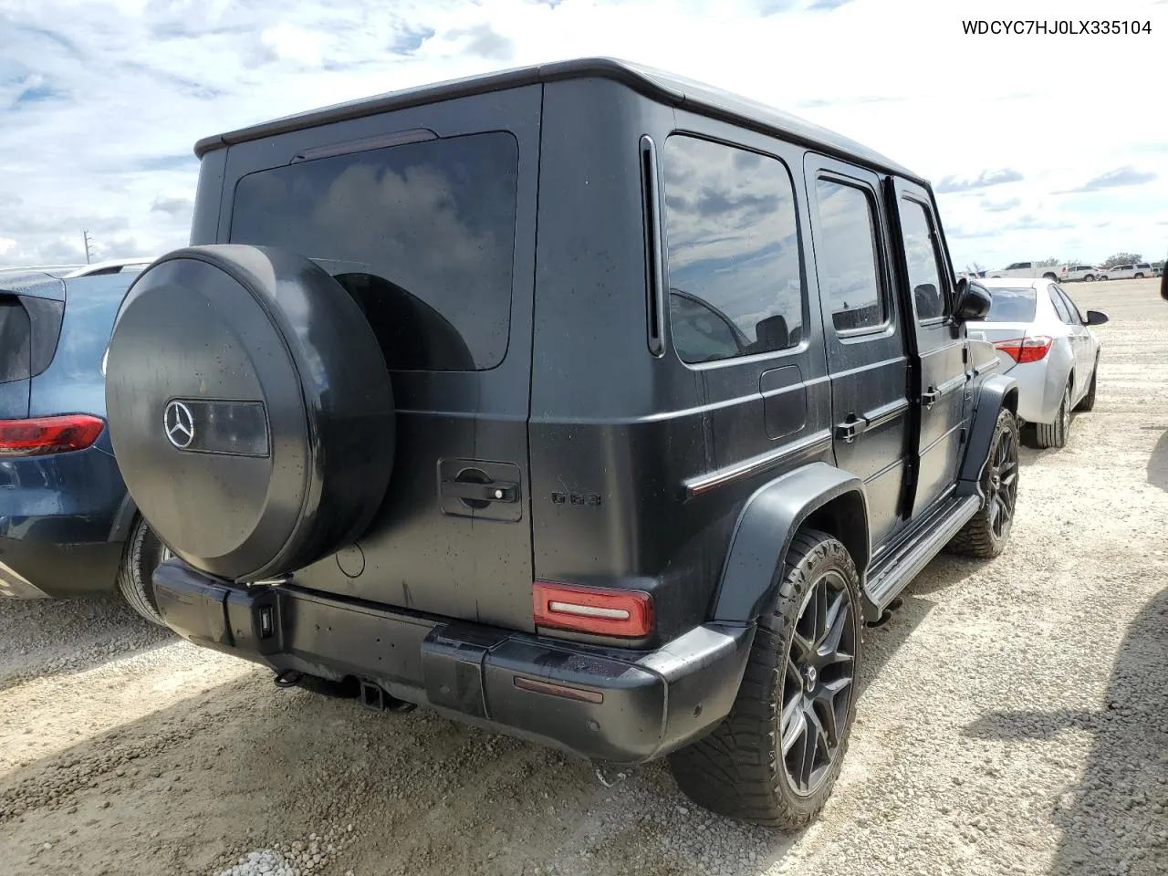 2020 Mercedes-Benz G 63 Amg VIN: WDCYC7HJ0LX335104 Lot: 77657534