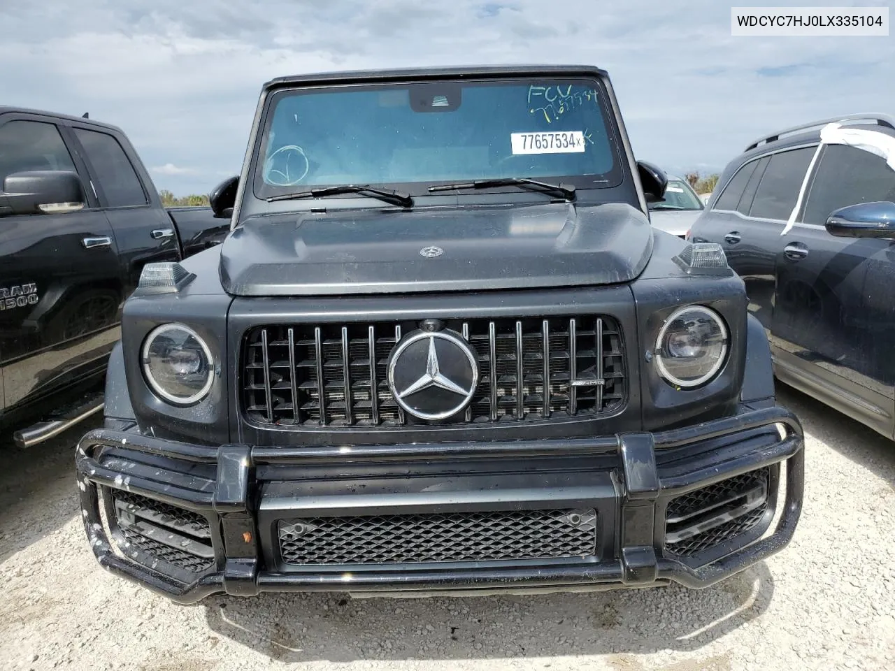 2020 Mercedes-Benz G 63 Amg VIN: WDCYC7HJ0LX335104 Lot: 77657534