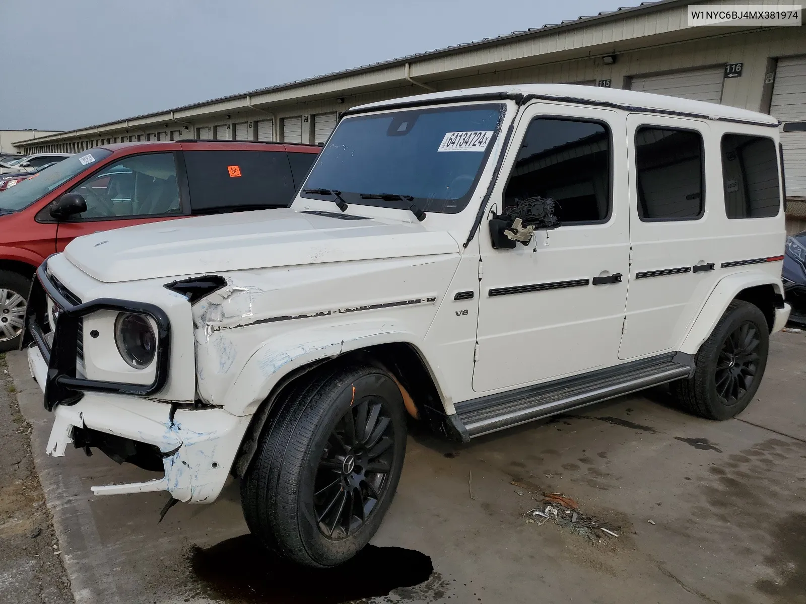 2021 Mercedes-Benz G 550 VIN: W1NYC6BJ4MX381974 Lot: 64134724