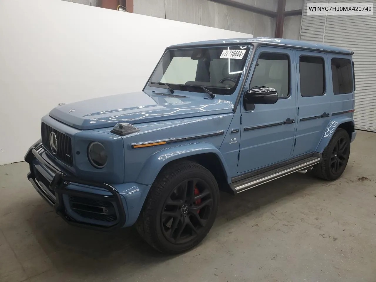 2021 Mercedes-Benz G 63 Amg VIN: W1NYC7HJ0MX420749 Lot: 72710444