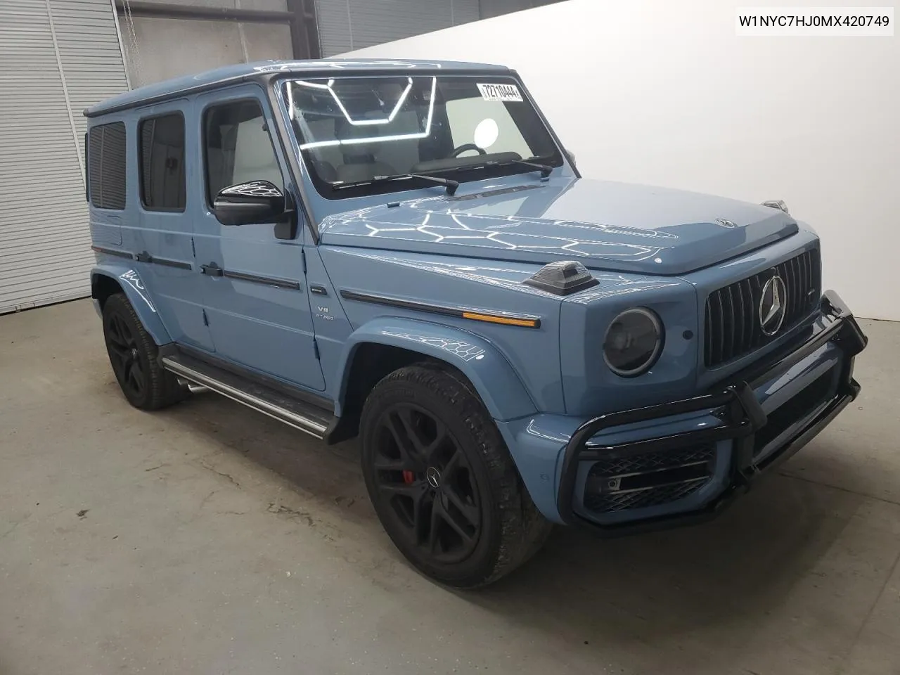 2021 Mercedes-Benz G 63 Amg VIN: W1NYC7HJ0MX420749 Lot: 72710444