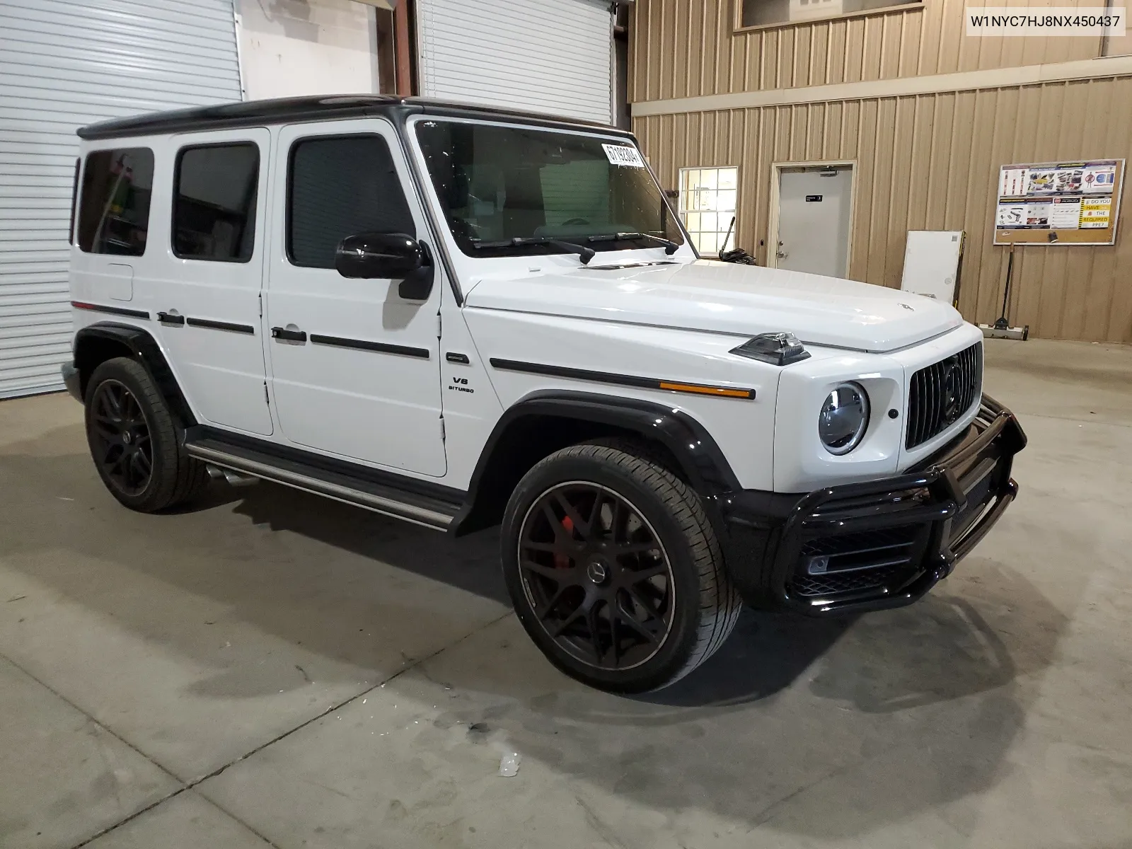 2022 Mercedes-Benz G 63 Amg VIN: W1NYC7HJ8NX450437 Lot: 67192304