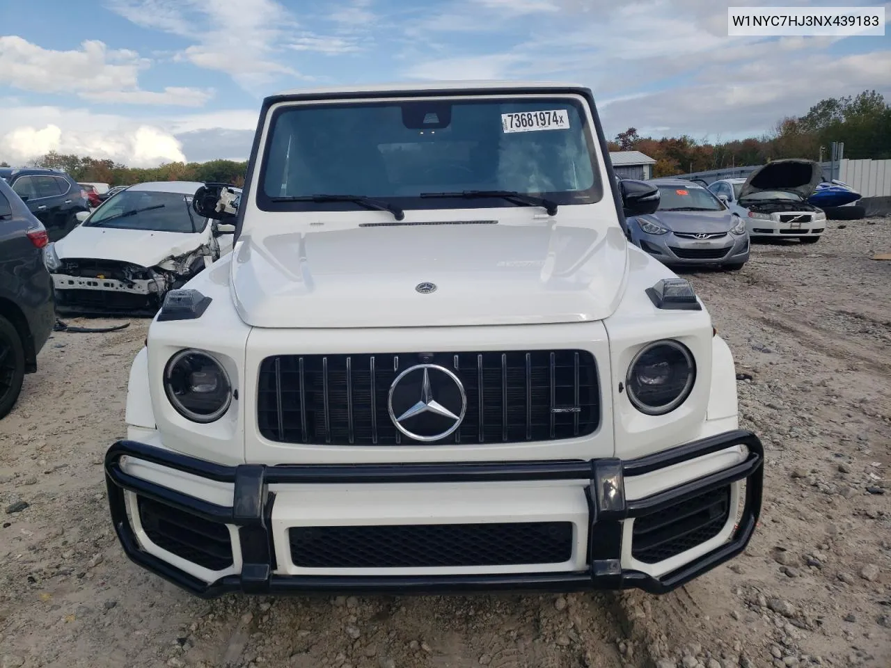 2022 Mercedes-Benz G 63 Amg VIN: W1NYC7HJ3NX439183 Lot: 73681974