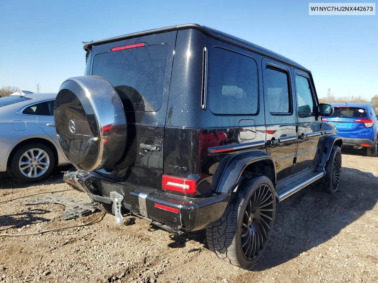 2022 Mercedes-Benz G 63 Amg VIN: W1NYC7HJ2NX442673 Lot: 78776384