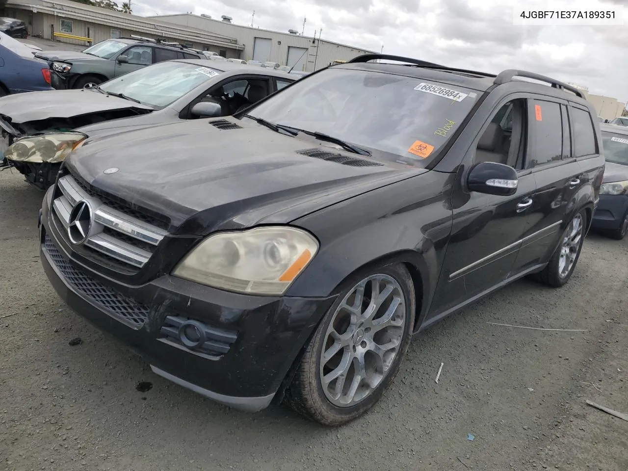 2007 Mercedes-Benz Gl 450 4Matic VIN: 4JGBF71E37A189351 Lot: 68526984