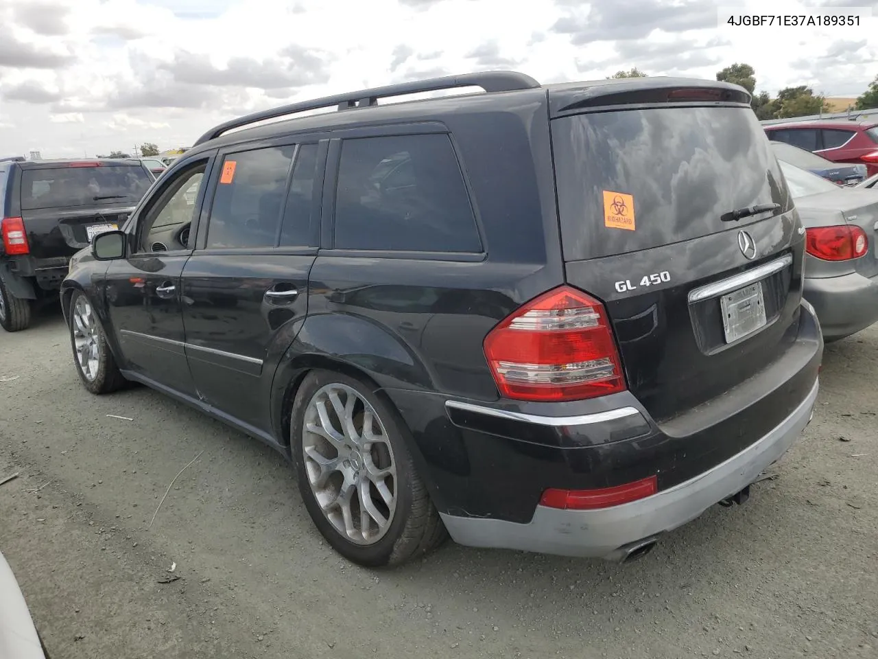 2007 Mercedes-Benz Gl 450 4Matic VIN: 4JGBF71E37A189351 Lot: 68526984