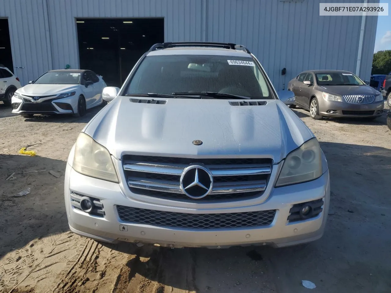 2007 Mercedes-Benz Gl 450 4Matic VIN: 4JGBF71E07A293926 Lot: 69634644