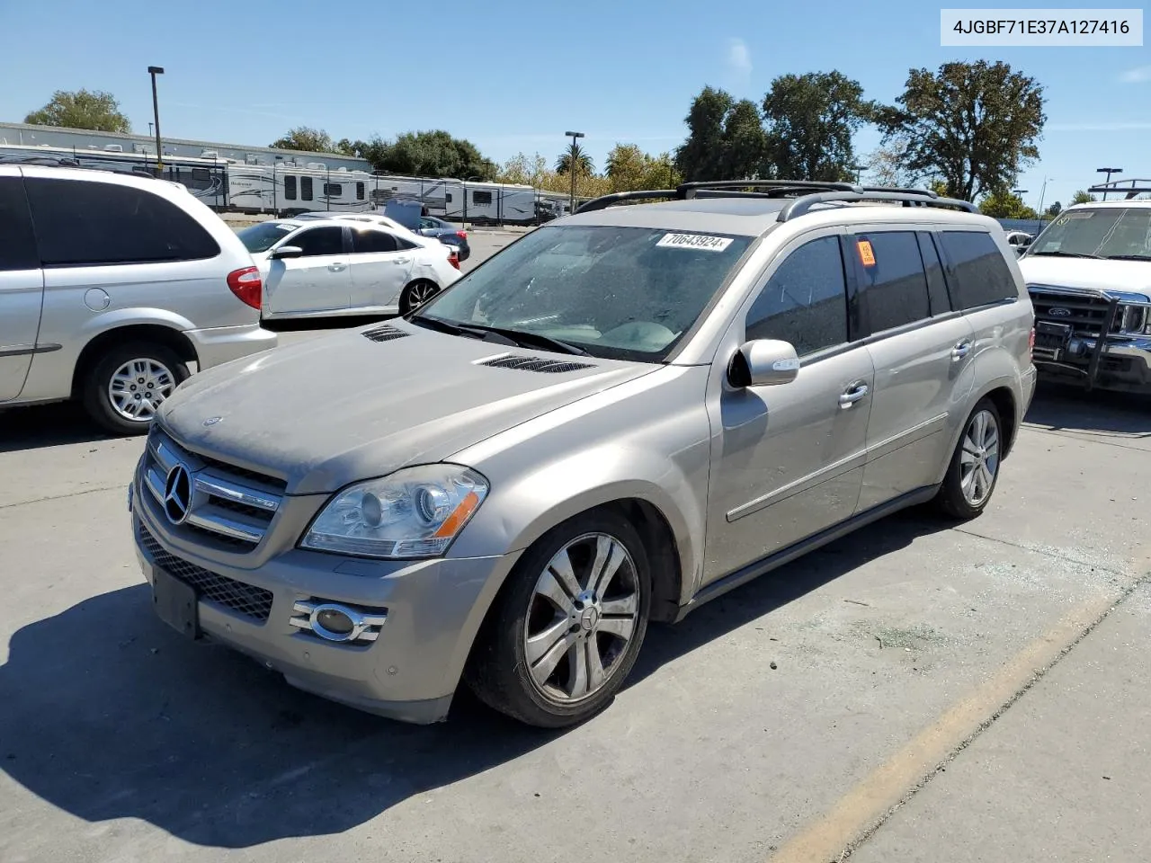 4JGBF71E37A127416 2007 Mercedes-Benz Gl 450 4Matic