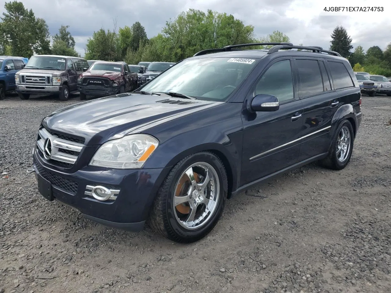 2007 Mercedes-Benz Gl 450 4Matic VIN: 4JGBF71EX7A274753 Lot: 71405924