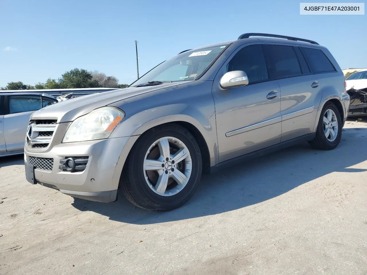 2007 Mercedes-Benz Gl 450 4Matic VIN: 4JGBF71E47A203001 Lot: 72406664