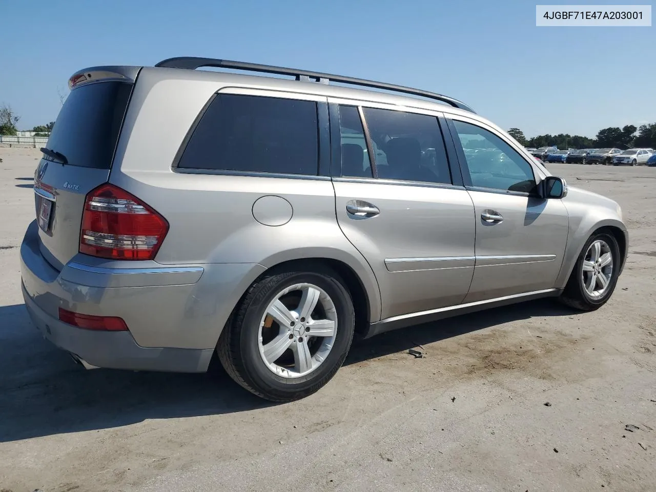 2007 Mercedes-Benz Gl 450 4Matic VIN: 4JGBF71E47A203001 Lot: 72406664