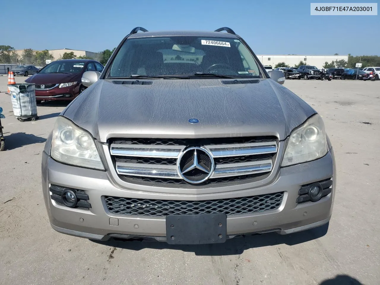 2007 Mercedes-Benz Gl 450 4Matic VIN: 4JGBF71E47A203001 Lot: 72406664