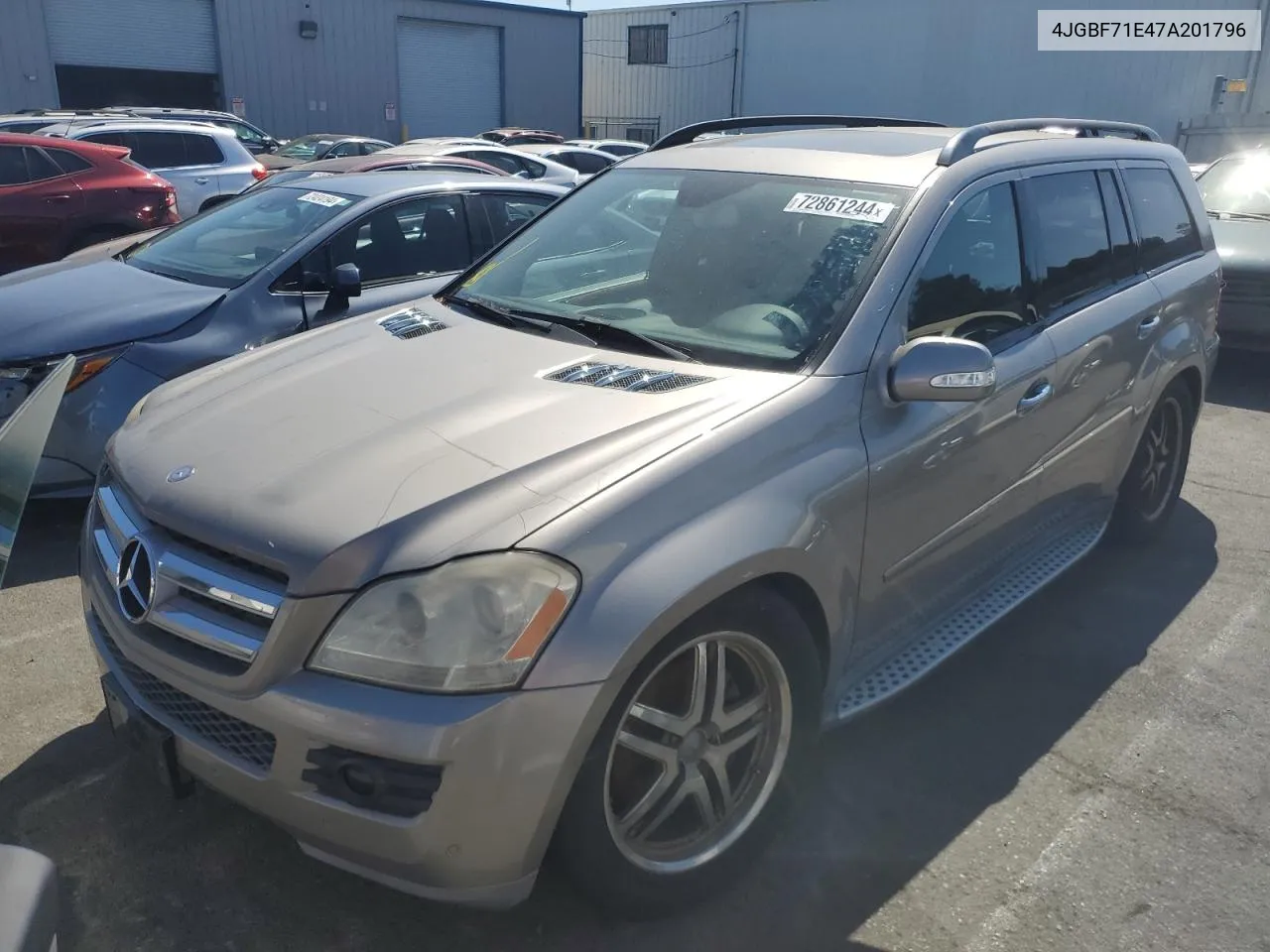 2007 Mercedes-Benz Gl 450 4Matic VIN: 4JGBF71E47A201796 Lot: 72861244