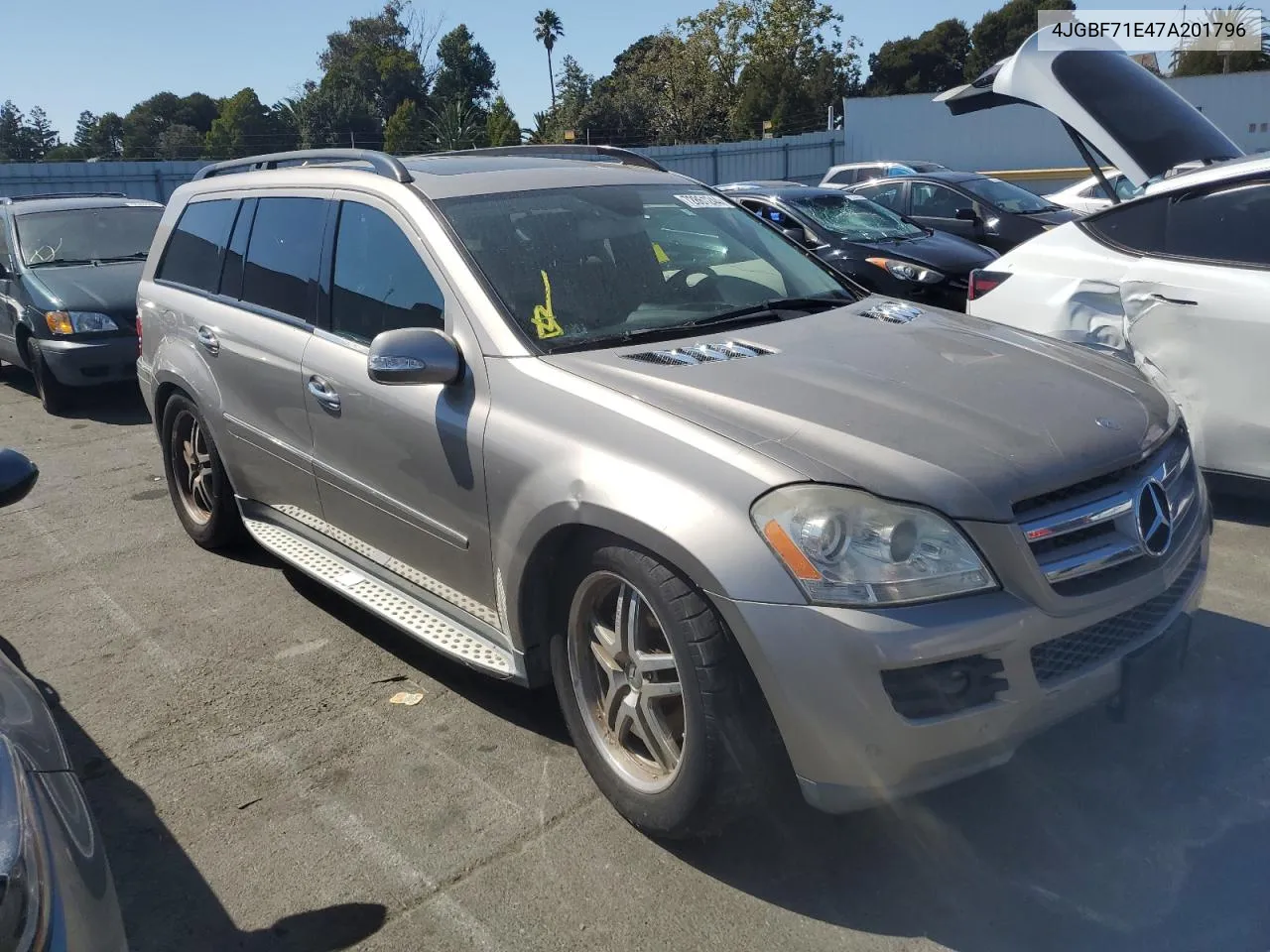 2007 Mercedes-Benz Gl 450 4Matic VIN: 4JGBF71E47A201796 Lot: 72861244