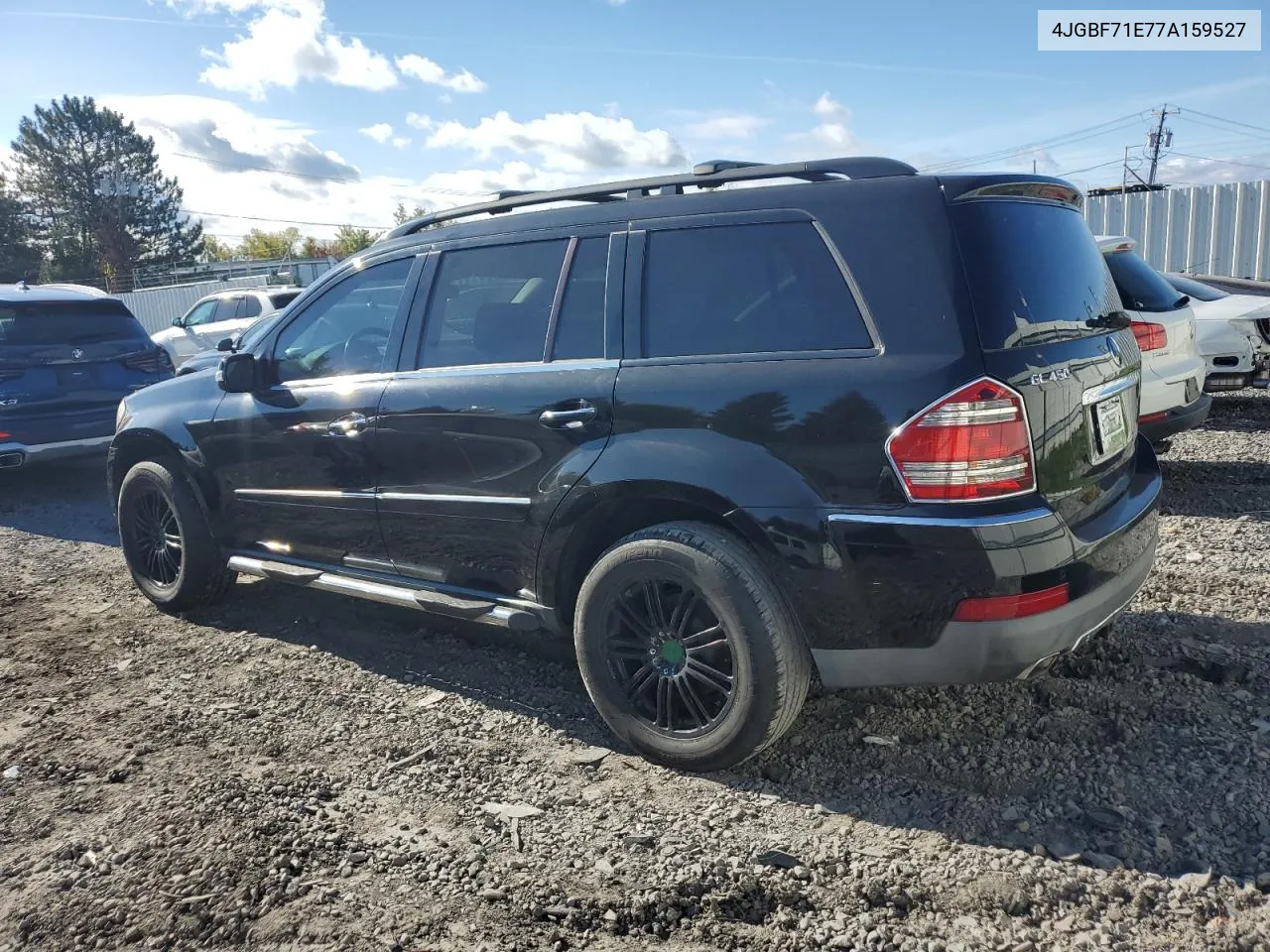 2007 Mercedes-Benz Gl 450 4Matic VIN: 4JGBF71E77A159527 Lot: 73605244