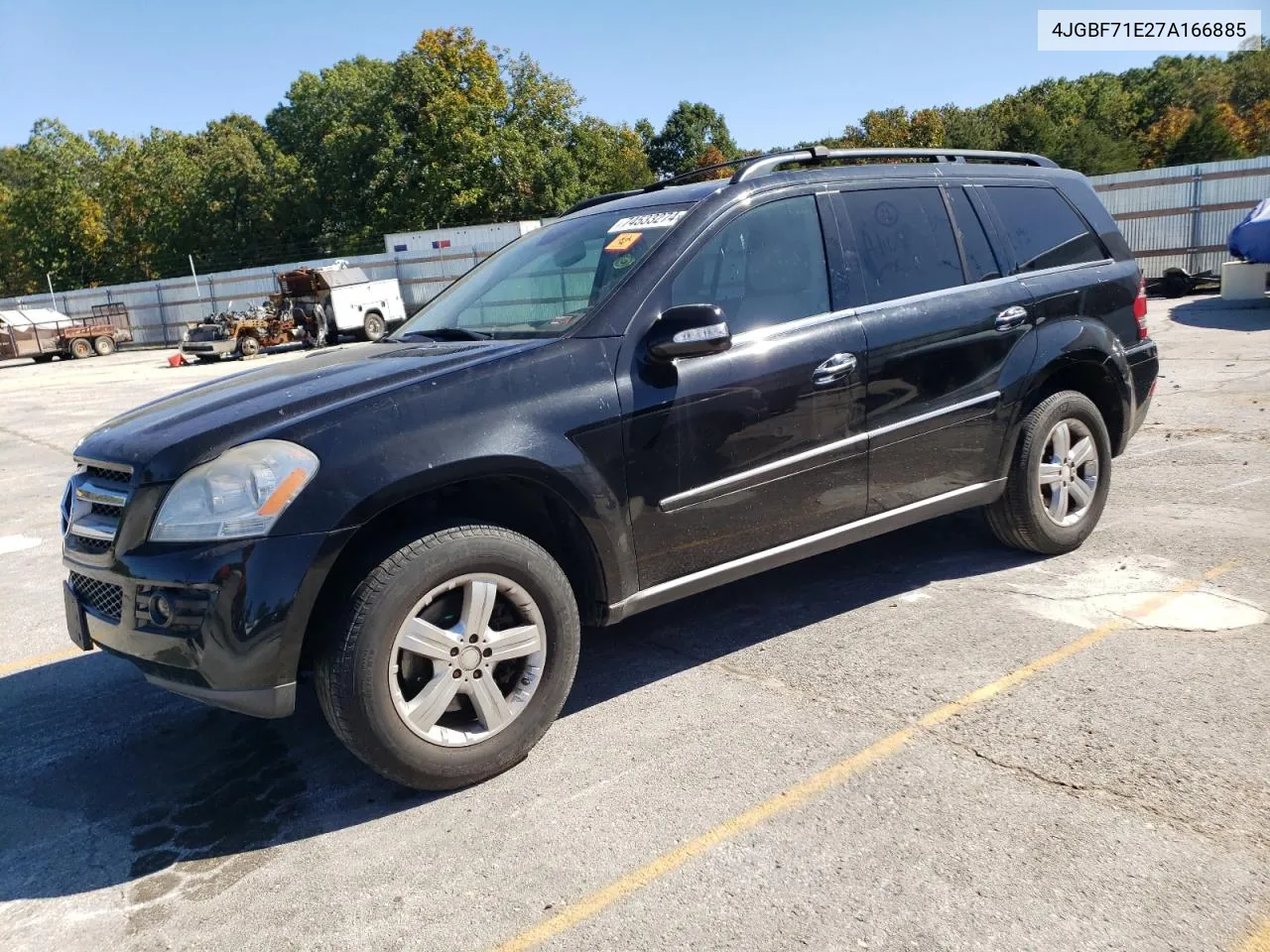 2007 Mercedes-Benz Gl 450 4Matic VIN: 4JGBF71E27A166885 Lot: 74533274